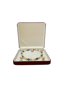Caja de Joyería de Piel Sintética de Alta Gama al por Mayor para Fabricantes, Estuche para Collares y Perlas, Set de Embalaje de Joyas, Caja de Regalo para el Día de la Madre - Product Image 1