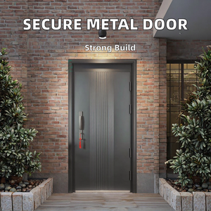 Bán buôn tùy chỉnh chống trộm bên ngoài Thép bọc thép cửa Thiết kế hiện đại cho ngôi nhà & biệt thự phía trước lối vào an ninh - Product Image 2