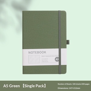 Carnet à spirales A5 à prix d'usine, personnalisation en gros, reliure Wire-O, agenda étudiant en PU, coffret cadeau, design personnalisé - Product Image 4