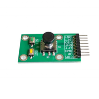 Modul Tombol Navigasi 5 Arah Joystick 5D Sakelar Keyboard Independen Tombol Tekan Taktil untuk Mikrokontroler
