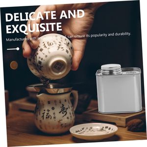 Kim loại <span class=keywords><strong>tin</strong></span> <span class=keywords><strong>container</strong></span> cho cà phê đậu với một vít xoắn nắp đậy - Product Image 6