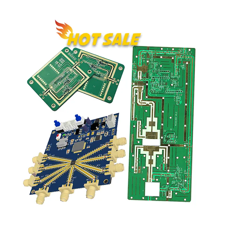 Perangkat lunak PCB satu sisi papan sirkuit PCB Keyboard Piano kontrol program perangkat lunak PCB frekuensi tinggi