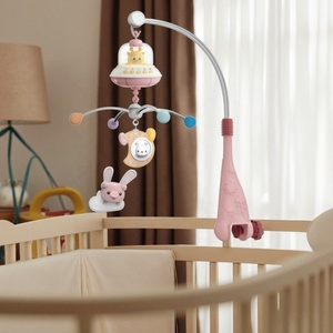 Mobile musical pour bébé Konig Kids avec projecteur et veilleuses, jouets pour bébé et tout-petit, mobile pour bébé - Product Image 2