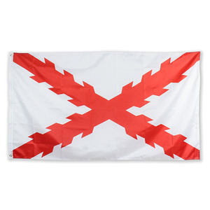 Bandera histórica de la cruz de Borgoña del <span class=keywords><strong>Imperio</strong></span> español, 90x150cm - Product Image 2