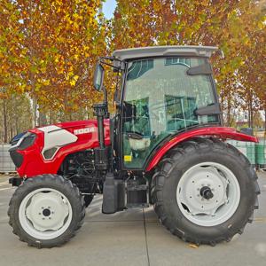 Tracteur EPA 90HP 100HP 4x4 diesel, livraison gratuite, tracteurs agricoles CE, tracteur agricole 4 roues - Product Image 3