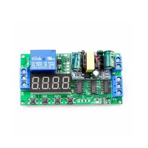 Yike Technologie Io23b01 Ac 110V 220V Converter Multifunctionele Self-Lock Plc Relay Cycle Timer Module Tijdvertraging Schakelaar Module