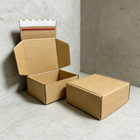 Boîte d'expédition personnalisée en carton ondulé écologique réutilisable pour vêtements, fermetures éclair électroniques, forme d'avion, impression couleur, facile à déchirer