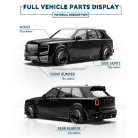 Kit carrosserie style M pour Cullinan 2025, pare-chocs avant, calandre, phares, ailes, accessoires, ensemble complet de pièces extérieures pour Cullinan