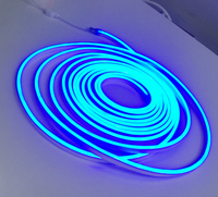 Bande LED néon flexible SMD2835 10x10mm 24V |   Embouts de finition pour néons adressables IP65 en silicone, température de couleur 2700K-6000K