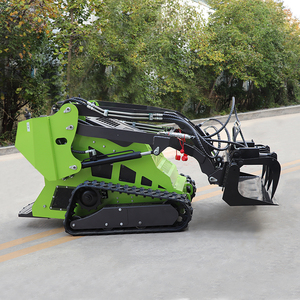 Envío Gratis 1 tonelada 1000 kg Somate China Minicargadora de orugas Dingo con plataforma para operador y accesorios - Product Image 2