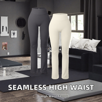Leggings de sport pour femmes, taille haute, sans couture, élastique, couleur unie, 300g, personnalisables, vente en gros