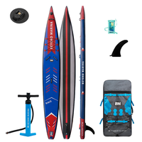 Nouvelle planche de SUP BM Race - Matériel PVC écologique - Pompe de gonflage rapide incluse pour la compétition de paddle