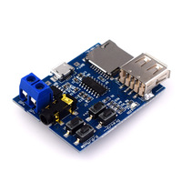 Módulo de disco U enchufable de audio Amplificador de potencia de voz para decodificación de MP3 IC de amplificador de potencia VOD