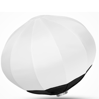 Boîte à lumière sphérique pliable de 65 cm, lanterne en papier, forme de globe, diffuseur avec monture Bowens pour flash de studio