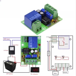 TOPCUS XH-M601 12V บอร์ดควบคุมการชาร์จแบตเตอรี่โมดูลจ่ายไฟการชาร์จอัจฉริยะ - Product Image 2