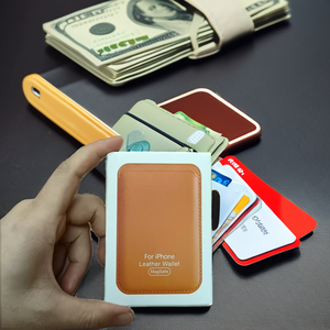 Custodia per telefono in pelle PU di lusso con porta carte magnetico robusto e design business per <span class=keywords><strong>Oppo</strong></span>, personalizzabile con logo - Product Image 5