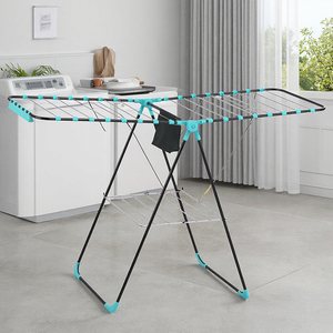 Oferta Especial: Tendedero Plegable de Acero Inoxidable de Doble Nivel, Portátil, con Opción de Montaje en <span class=keywords><strong>Pared</strong></span> para Interiores y Baños - Product Image 5