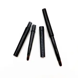 Promosyon Hediye Ucuz Mini Dudak Fırçası Eyeliner Fırçası Siyah makyaj fırçası 6CM