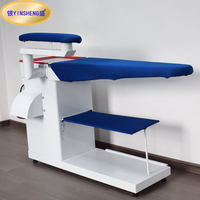 Table à repasser à vapeur YS-Q-1200t pour tissus en jean, soufflage en forme de U, pont