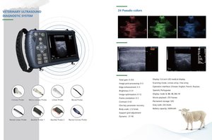 Draagbare Veterinaire B/W Ultrasone Systeem 5.6 Inch Led Mdeidcal Display Handheld Digitale Veterinaire Echografie Scanner - Product Image 5