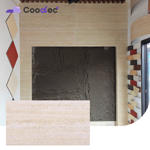 Lớn tấm nhẹ Nội Thất Tường Veneer linh hoạt rắn Bề mặt sử dụng bảng điều khiển 3D mô hình thiết kế độc đáo Slate - Product Image 1