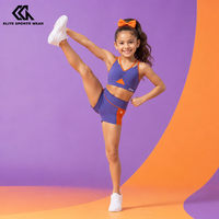 Ensemble d'échauffement personnalisé pour cheerleading, sublimé, respirant, séchage rapide, tenue d'entraînement pour cheerleading, vêtements de danse, vêtements de sport