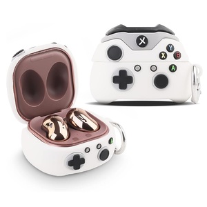Personalizado 3D de dibujos animados Gamepad goma silicona protectora auricular Ear Bud cubierta gancho caso para <span class=keywords><strong>Samsung</strong></span> Galaxy <span class=keywords><strong>Buds</strong></span> <span class=keywords><strong>2</strong></span> Pro Live FE caso - Product Image 1