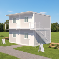 Garage pliable en kit, maison préfabriquée chinoise, unité de conteneur portable, bureau modulaire et abri à montage rapide