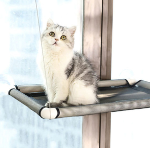 Cat Resting Seat Perch Window Hammock <span class=keywords><strong>Cats</strong></span> Kitty Safety <span class=keywords><strong>Bed</strong></span>とDurable Heavy Duty Suction Cups Cat <span class=keywords><strong>Bed</strong></span> HoldsにUp 18KG - Product Image 1