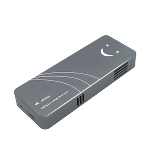 Tishric xách tay usb4.0 NVMe M.2 trường hợp quạt làm mát bên ngoài ổ cứng bao vây 2TB <span class=keywords><strong>sata</strong></span> máy tính hỗ trợ 40Gbps kích thước nhỏ - Product Image 1