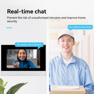 Interphone vidéo Linux à écran tactile <span class=keywords><strong>de</strong></span> 7 pouces 2026, affichage intérieur, interphone vidéo pour <span class=keywords><strong>porte</strong></span>, système <span class=keywords><strong>d</strong></span>'interphone pour appartement, application Smart Life - Product Image 6