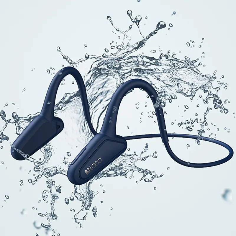 New Waterproof Wireless Bone Conduction Wireless Headphones Sports Super Bass Open Ear Earphones