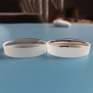 Lente de vidrio óptico convexo con recubrimiento antireflectante, lente esférica plana convexa a 550nm/650/750nm - Product Image 6