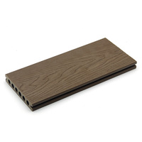 Planche de terrasse composite WPC IPE antidérapante brossée Everjade 18 mm |   Revêtement de sol extérieur moderne imperméable à l'eau en imitation bois 3D pour piscine