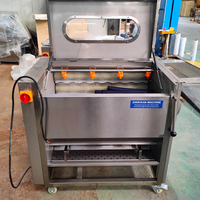 Automatische Commerciële Taro Cassave Wortel Gember Yam Zoete Aardappel Dunschiller Machine