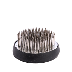 Support de composition florale en cuivre robuste de 50 mm rond, style japonais Ikebana Kenzan, avec logo personnalisé OEM <span class=keywords><strong>KZ</strong></span>-W46 - Product Image 1