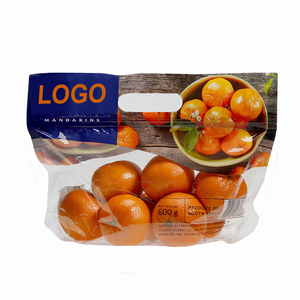 Wholesale Portable Anti Fog Zipper Keep Fresh Plastic Packing Bag For Fruits Apple Grape Banana Fruit <b>Vegetable</b> Packaging - Product Image 4