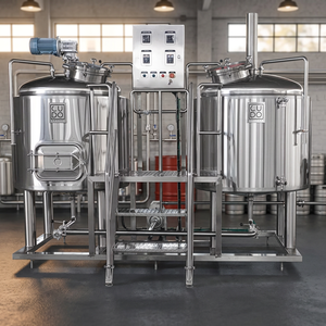 Système de brasserie à deux cuves de 500 L, équipement de brassage en acier inoxydable pour la fermentation en brasserie - Product Image 4
