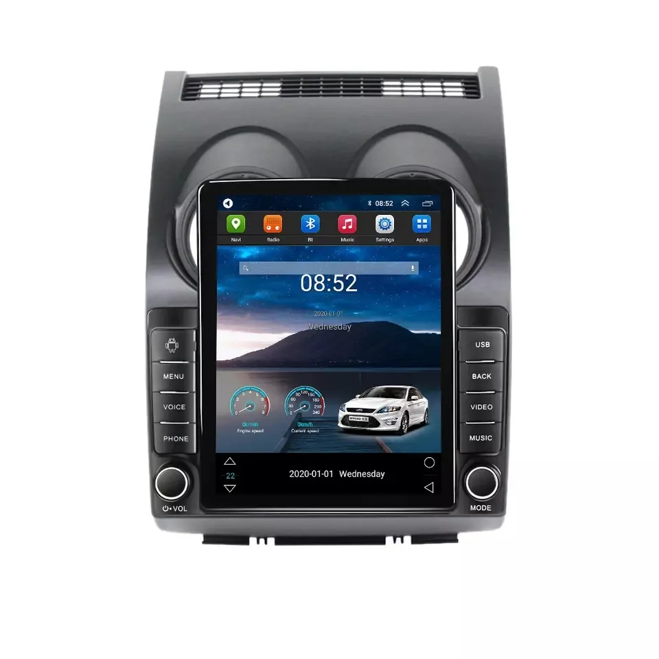 Tesla Android 11 8 + 128G autoradio android per Nissan Qashqai 2006-2013 car audio android 360 fotocamera AM FM autoradio gps