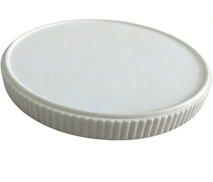 Platos Redondos <span class=keywords><strong>de</strong></span> Melamina Acanalados y Reforzados <span class=keywords><strong>de</strong></span> 24 cm/9.5 Pulgadas, Blancos, para Servir Platos Principales - Product Image 2