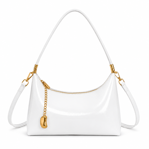 Bolso <span class=keywords><strong>de</strong></span> Mano Tipo Cubo Impermeable <span class=keywords><strong>de</strong></span> PU Negro con Correa <span class=keywords><strong>de</strong></span> <span class=keywords><strong>Cadena</strong></span> Dorada, Diseño Simple con Lazo <span class=keywords><strong>de</strong></span> Avestruz, Bolso <span class=keywords><strong>de</strong></span> Lujo para Mujer - Product Image 4