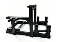 Perfiles de Aluminio Directo de Fábrica 4080, Soporte Ajustable para Simulador de PC Gaming, Simulador de Conducción VR, Fácil Montaje