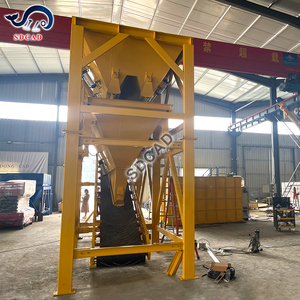 Centrale à <span class=keywords><strong>béton</strong></span> sec 60m3/h avec système d'alimentation à trémie unique pour les petits et moyens chantiers de construction - Product Image 6