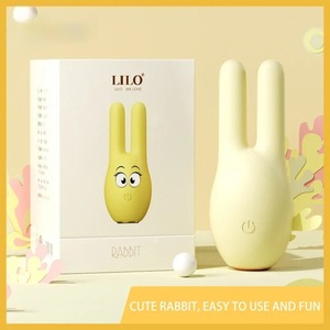 LILO Cute <span class=keywords><strong>Pet</strong></span> Series Masturbador femenino Vibrador de conejo con punto G Masaje Pezón Abrazadera Clítoris Estimulador de vagina para mujeres - Product Image 2