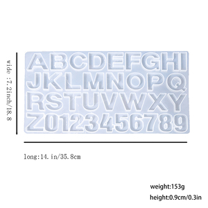 Molde <span class=keywords><strong>de</strong></span> silicona digital <span class=keywords><strong>para</strong></span> <span class=keywords><strong>resina</strong></span> <span class=keywords><strong>epoxi</strong></span>, <span class=keywords><strong>para</strong></span> colgantes <span class=keywords><strong>de</strong></span> joyería hechos a mano con <span class=keywords><strong>letras</strong></span> minúsculas <span class=keywords><strong>de</strong></span> <span class=keywords><strong>resina</strong></span> plástica efecto espejo y colgantes <span class=keywords><strong>de</strong></span> cristal DIY - Product Image 6