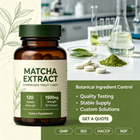 Comprimés de matcha aux enzymes naturelles de fruits et légumes, OEM ODM, marque privée, logo personnalisé, approvisionnement, soutien antioxydant haute puissance