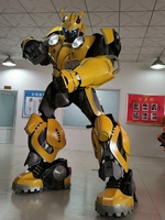 Nouvelle arrivée Animatronic moule taille adulte humain portant Robot Costume pour fête de mariage