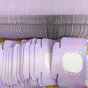 Tùy Chỉnh Nail Bao Bì Hộp Bán Buôn Màu Sắc Nail Bao Bì Hộp Giấy In Ấn Cửa Sổ Mở Ngón Tay Móng Tay Hộp - Product Image 4