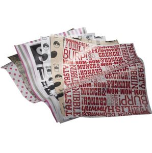 Papel Encerado Impreso para Restaurantes, Precio al por Mayor, Papel Desechable para Envolver Alimentos, Empaque de Alimentos para Rollos de Carne - Product Image 2