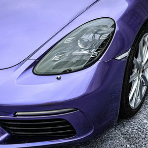 WRAPMASTER Film de protection pour véhicule en <span class=keywords><strong>vinyle</strong></span> liquide métallique violet coloré PET de haute performance pour la protection de la carrosserie - Product Image 6